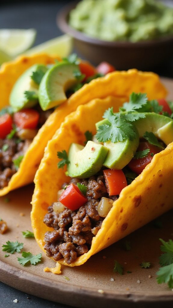 cheese shell taco recipe