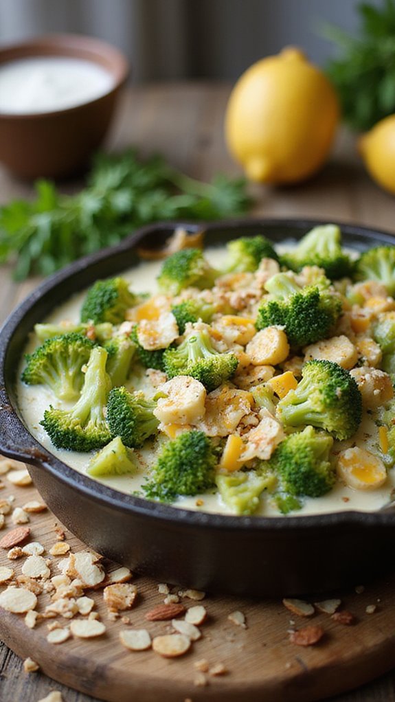 cheesy broccoli casserole delight
