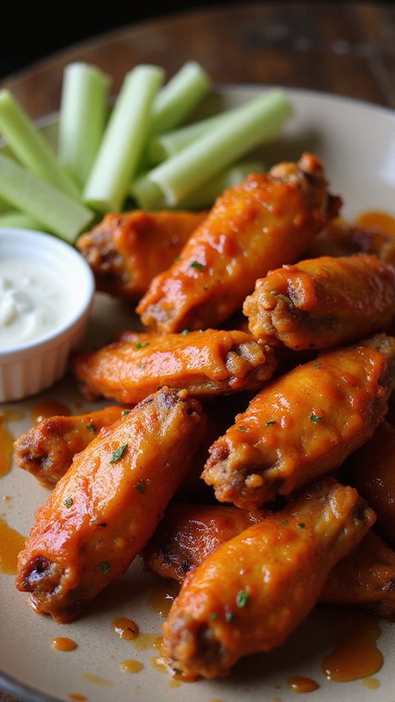 crispy keto buffalo wings