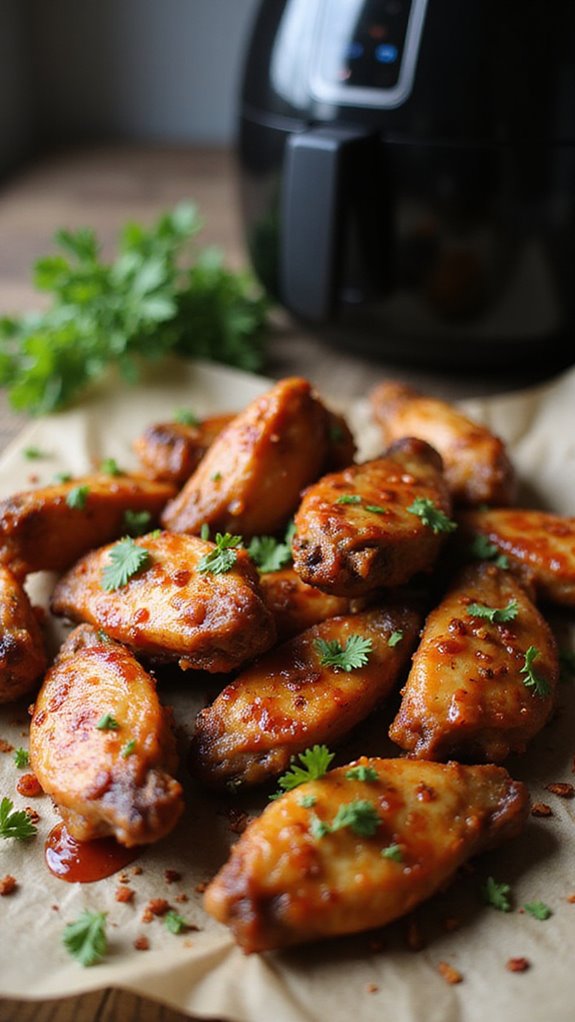 crispy keto chicken wings