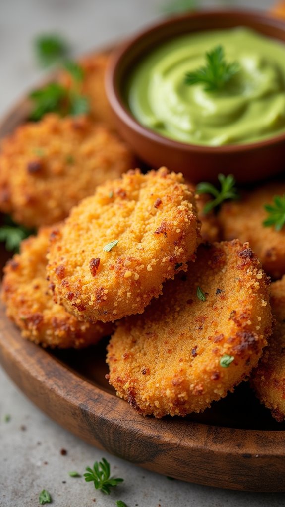 crispy low carb chicken nuggets