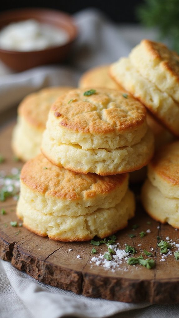 fluffy almond flour biscuits