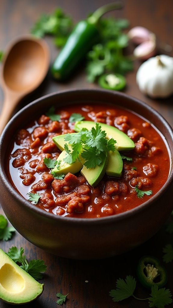 hearty low carb chili recipe