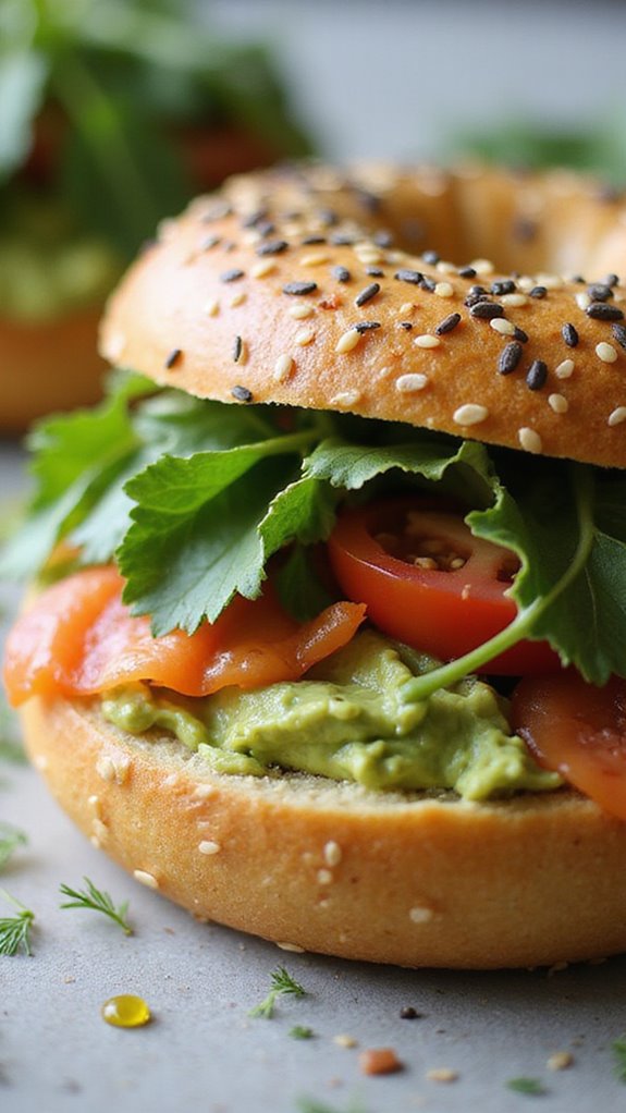 keto bagel sandwich recipe