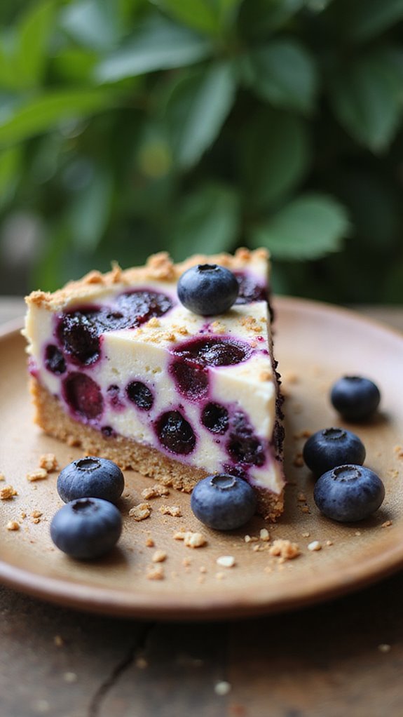 keto blueberry cheesecake delight