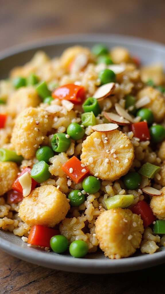 keto cauliflower fried rice