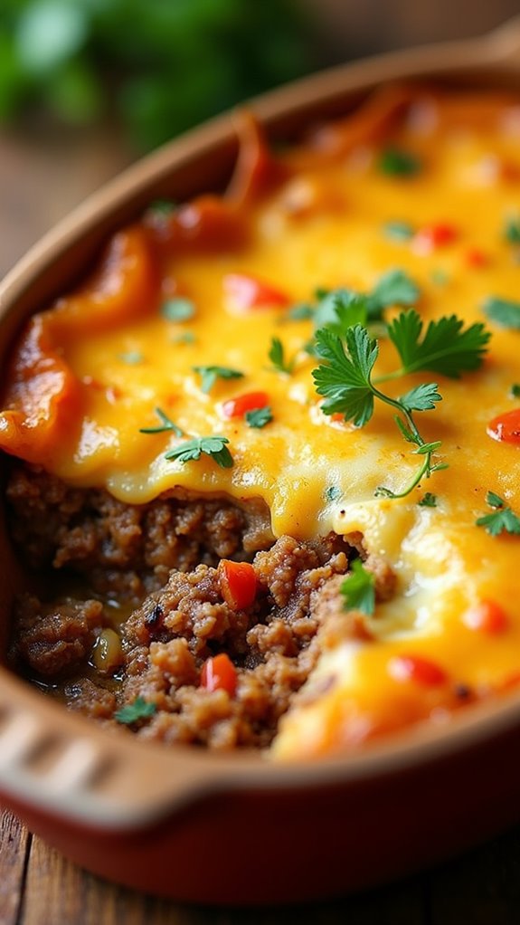 keto cheeseburger casserole recipe