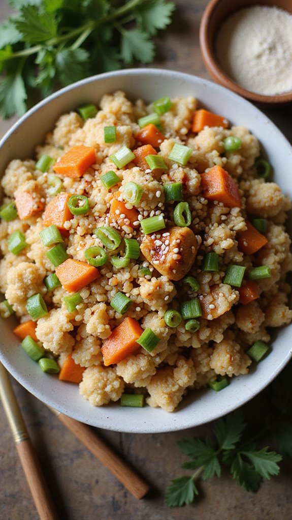 keto chicken fried rice