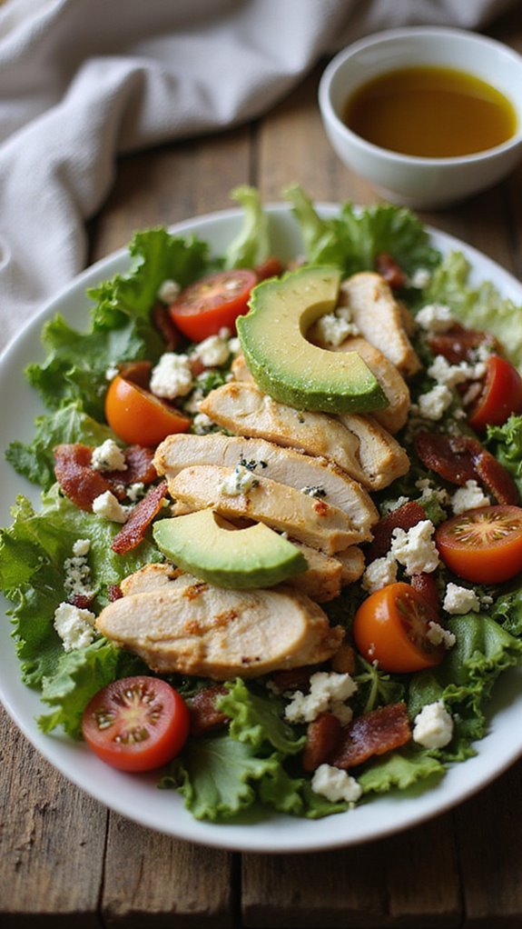 keto friendly cobb salad delight