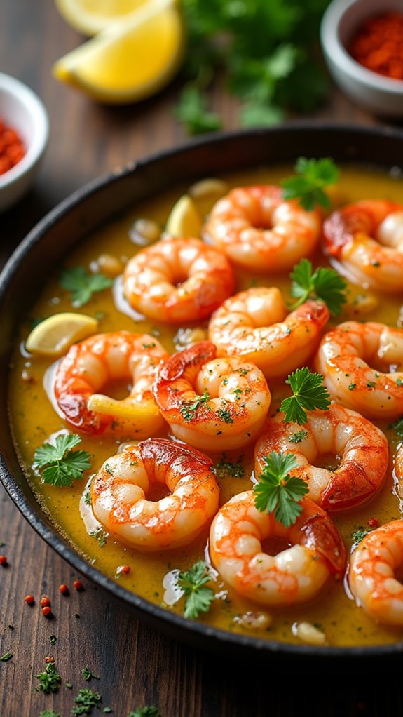 keto garlic butter shrimp