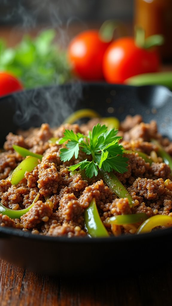 keto ground beef dinners