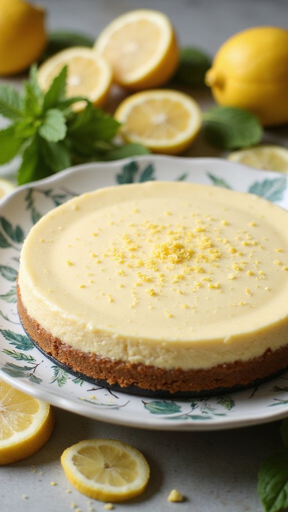 keto lemon cheesecake delight