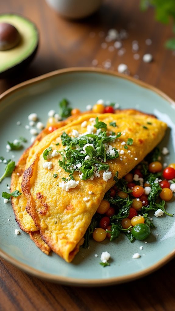 keto omelette for breakfast