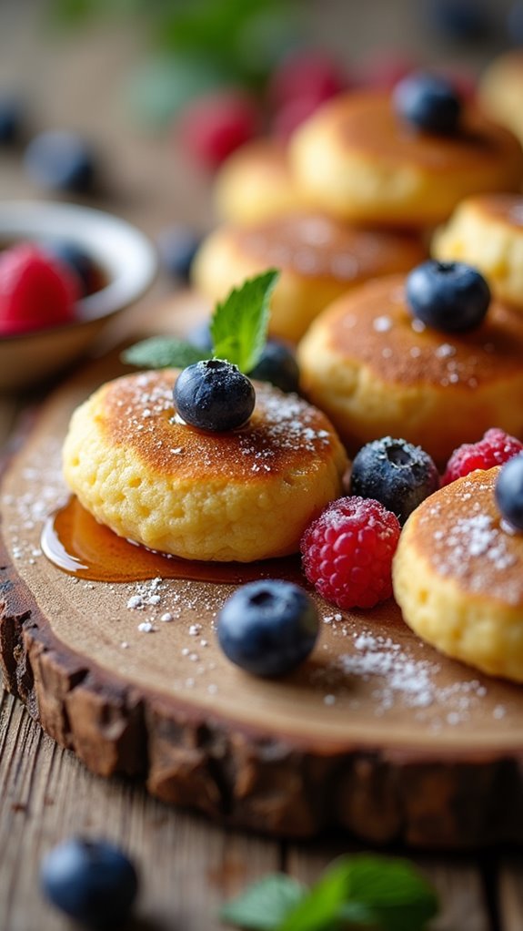 keto pancake bites recipe