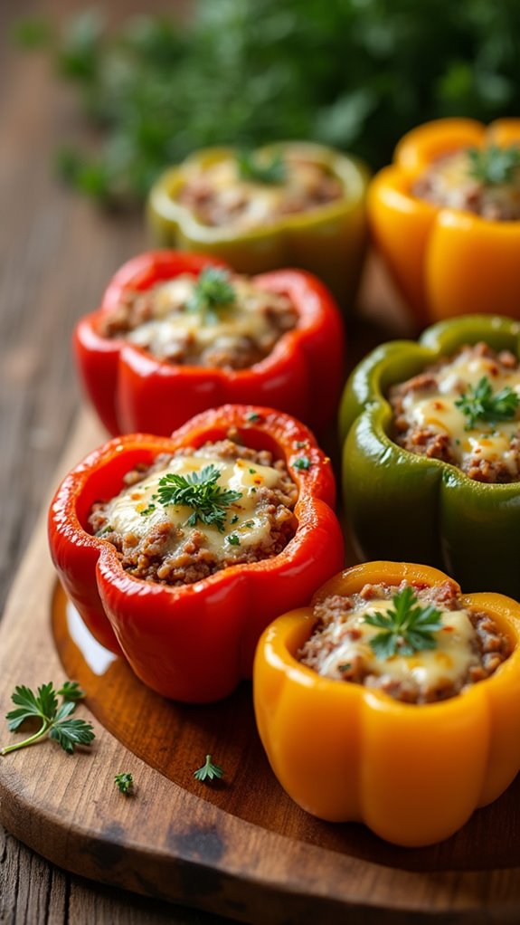 keto stuffed pepper delight