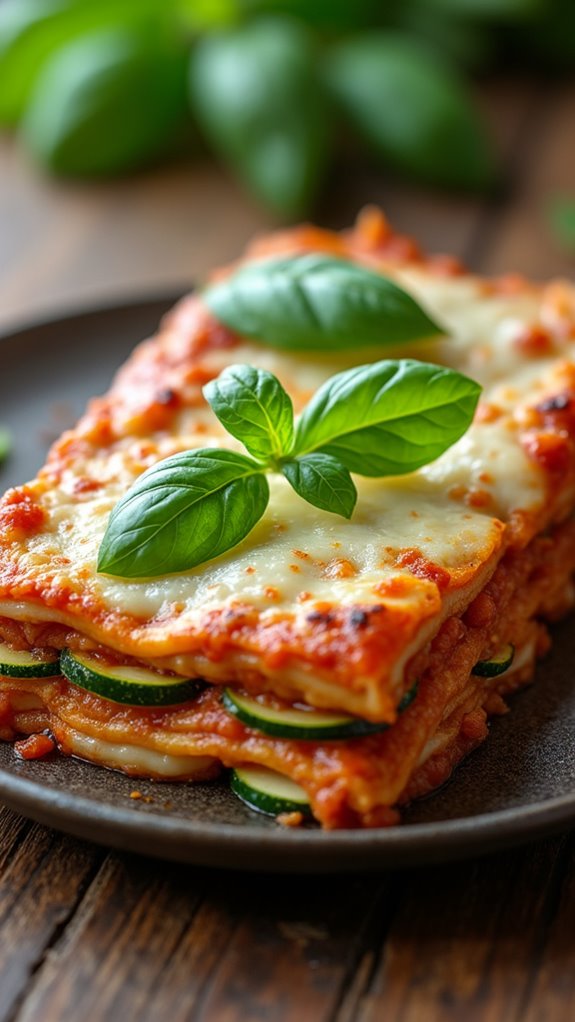 low carb zucchini lasagna recipe