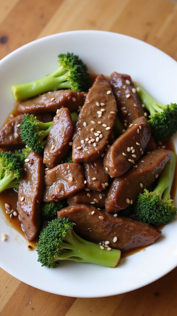 beef and broccoli saut