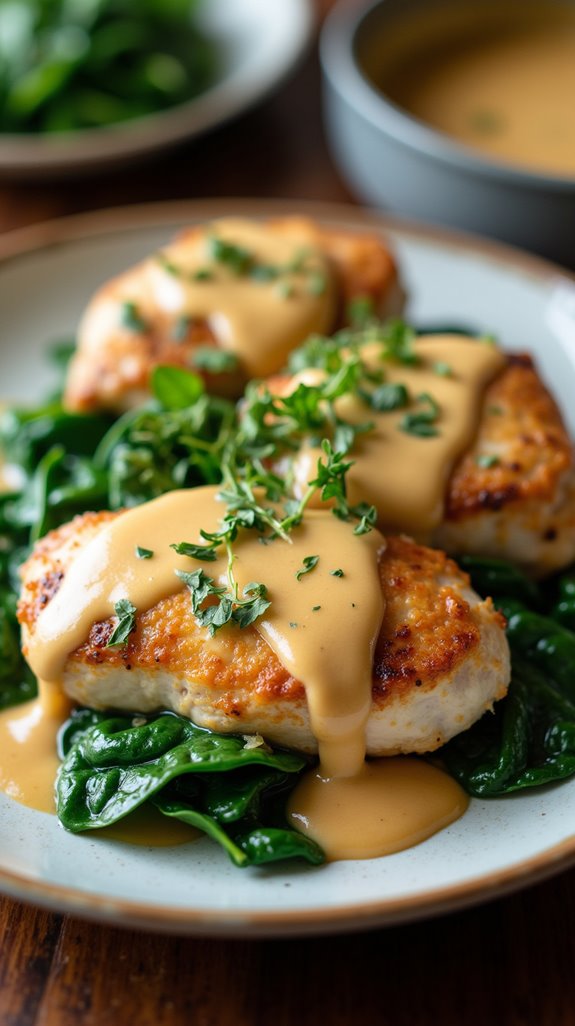 creamy keto chicken delight