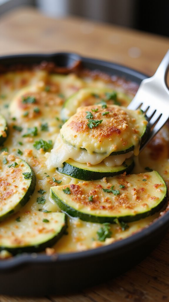 creamy zucchini bake recipe