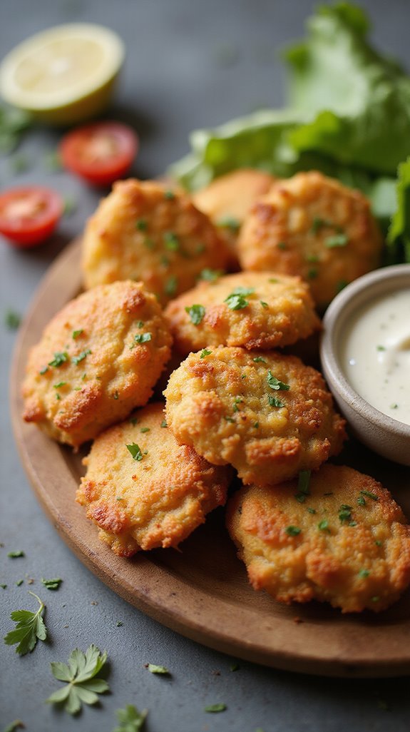 crispy low carb chicken nuggets