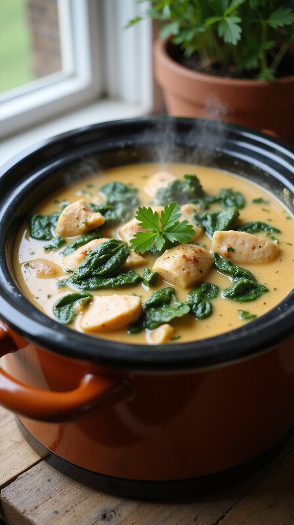 crockpot creamy chicken recipe