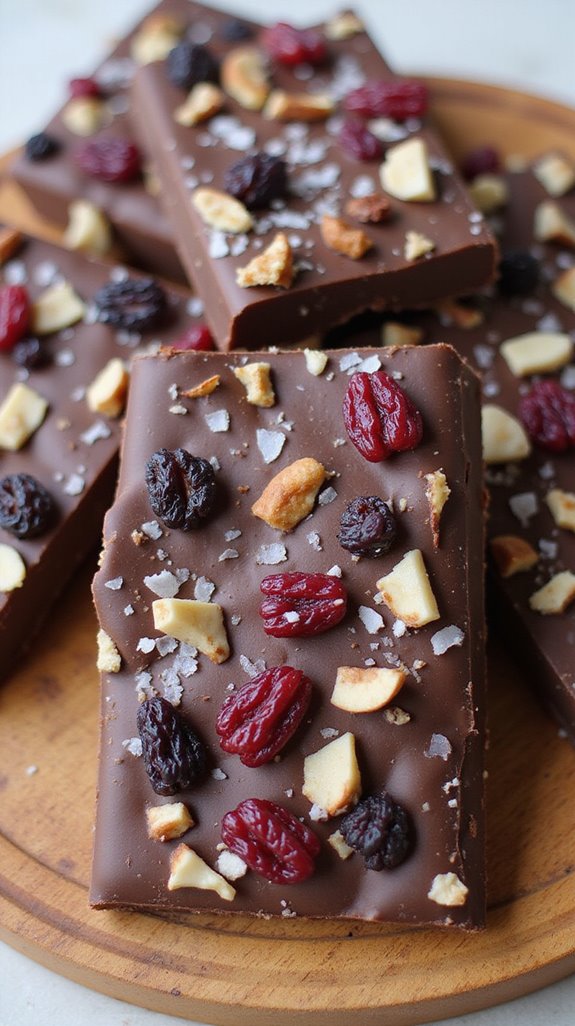 indulgent keto chocolate bark