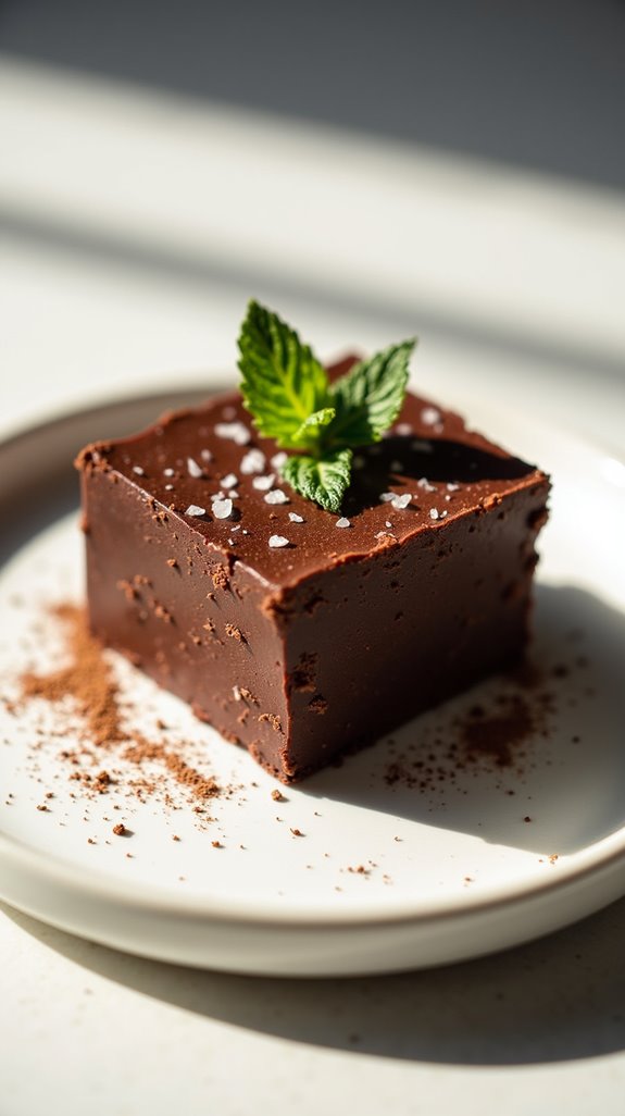 indulgent keto chocolate fudge