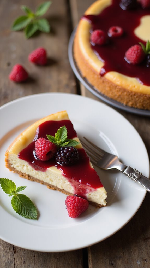 keto baked cheesecake indulgence