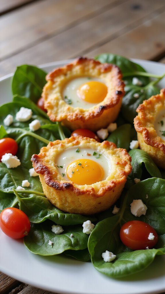 keto baked egg cups