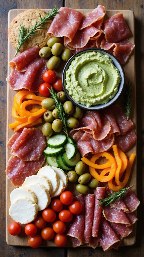 keto charcuterie snack ideas