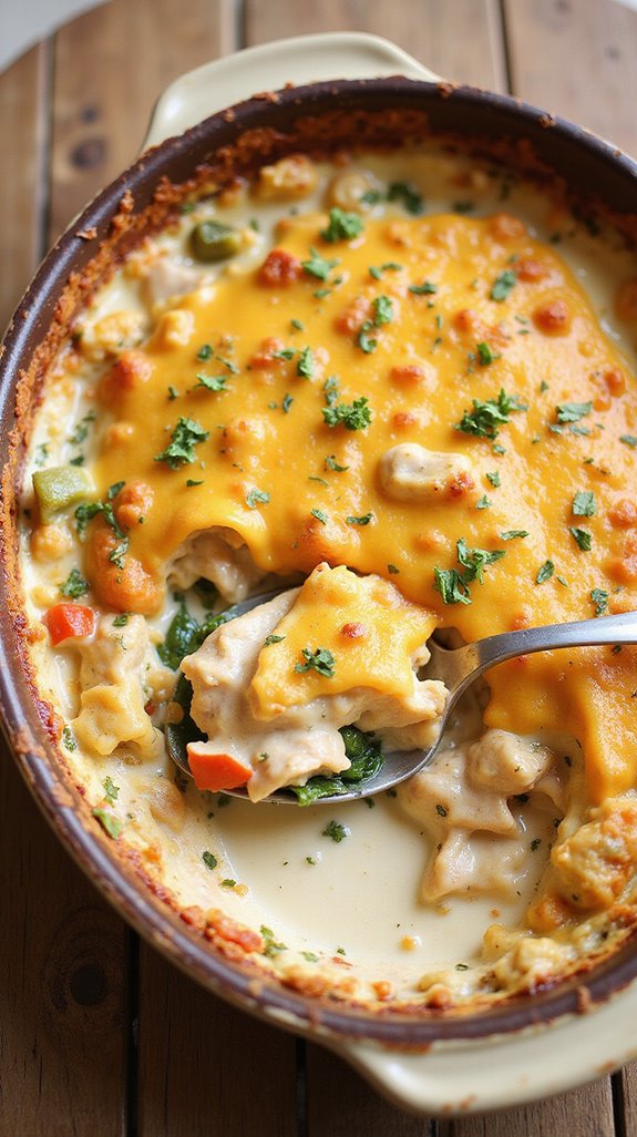 keto chicken casserole delight