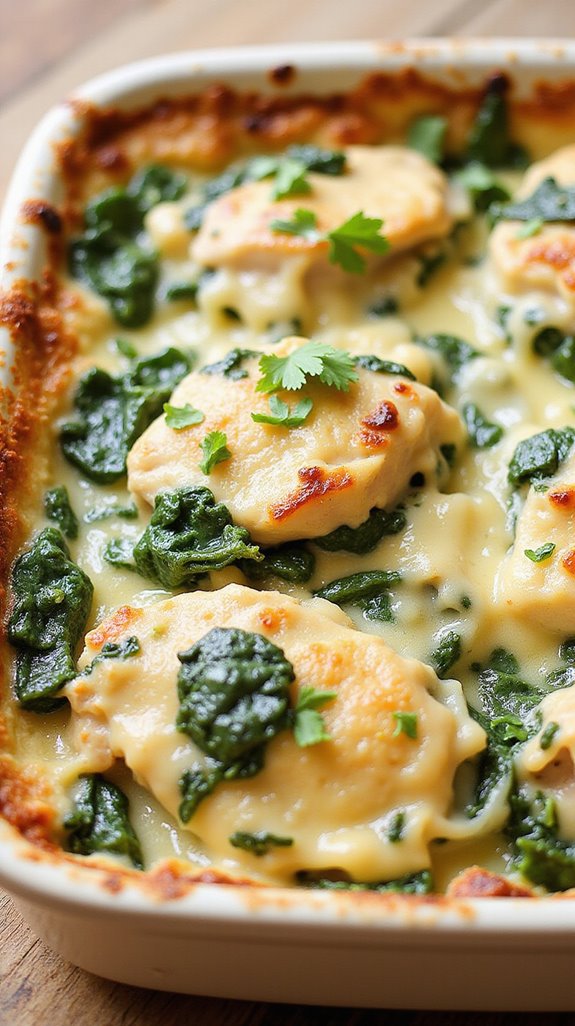 keto chicken casserole delight