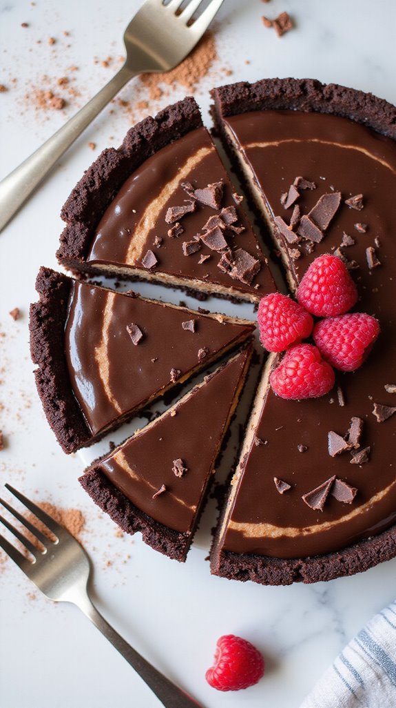 keto chocolate pie recipe