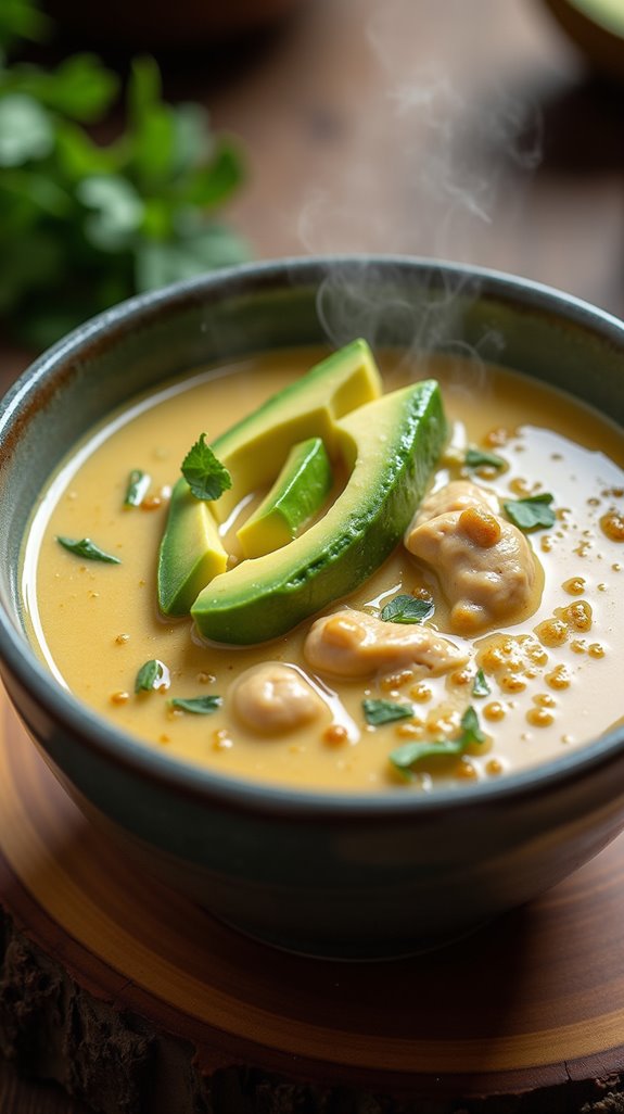 keto creamy chicken soup