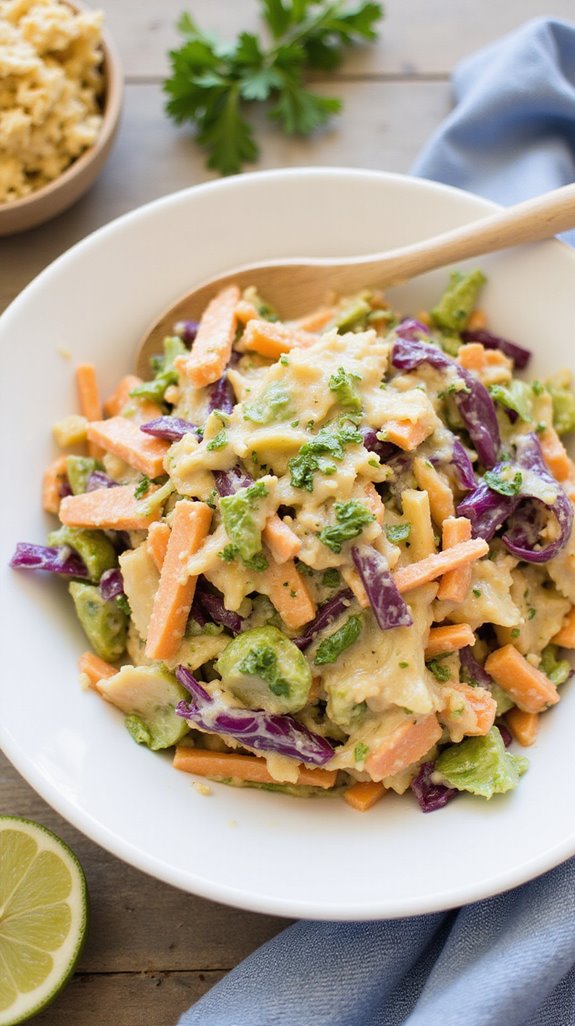 keto creamy coleslaw recipe