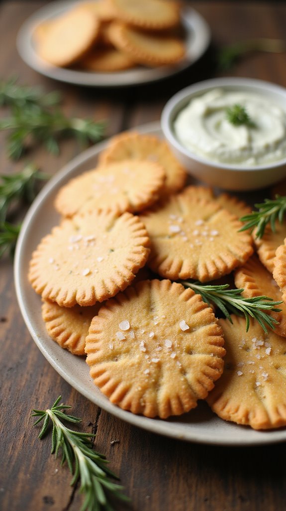 keto friendly almond flour crackers