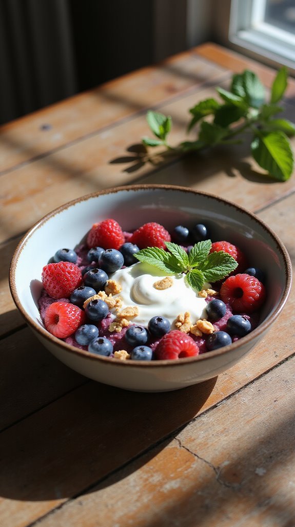 keto friendly berry bowl recipe