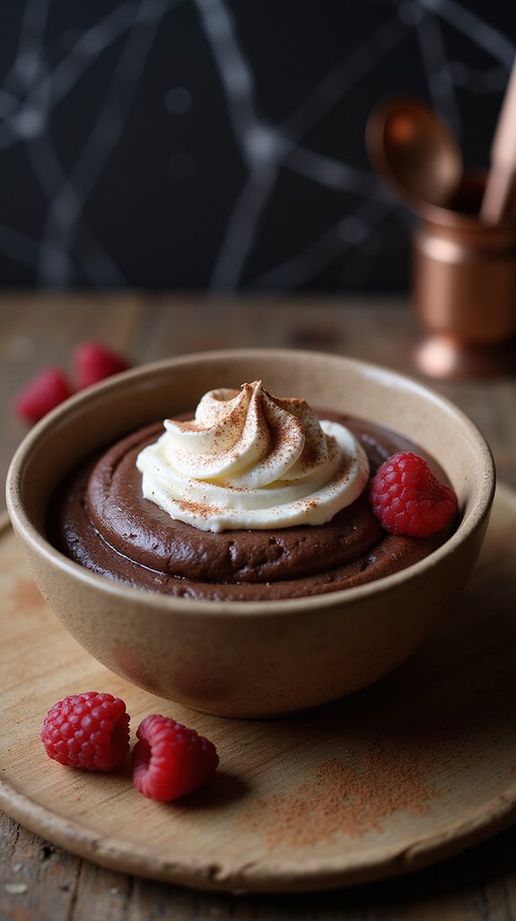 keto friendly chocolate mousse delight
