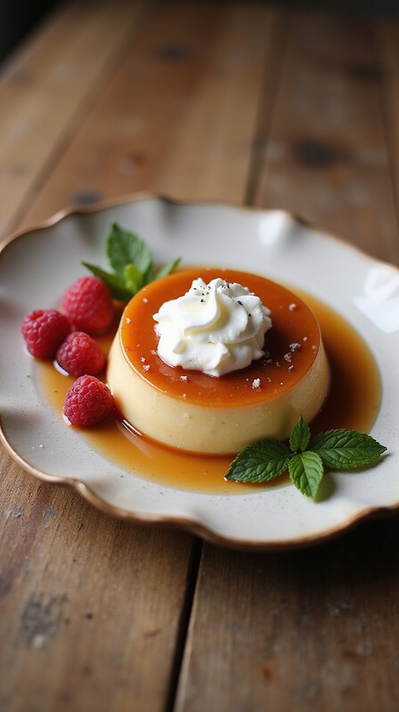 keto friendly creamy vanilla flan