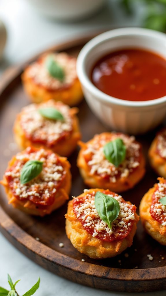 keto friendly pepperoni cheese bites