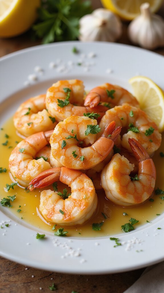 keto garlic butter shrimp