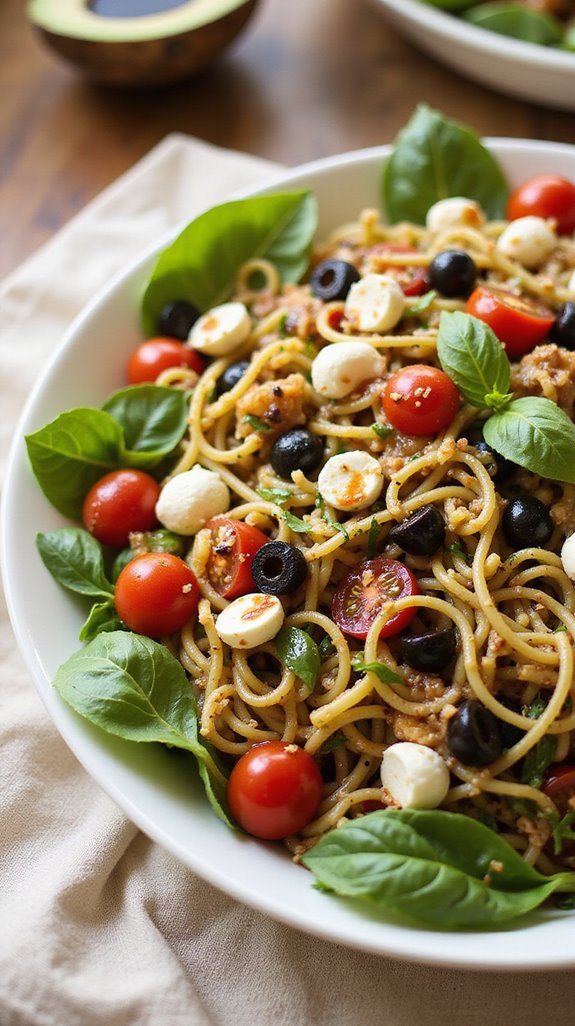 keto italian pasta salad