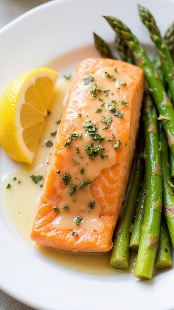 keto lemon butter salmon