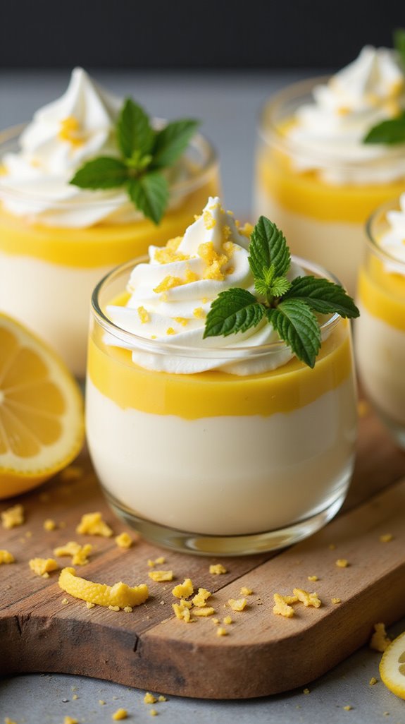 keto lemon cheesecake cups