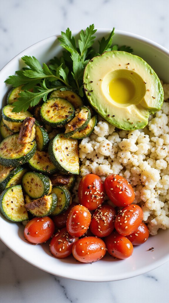 keto meal bowl recipe