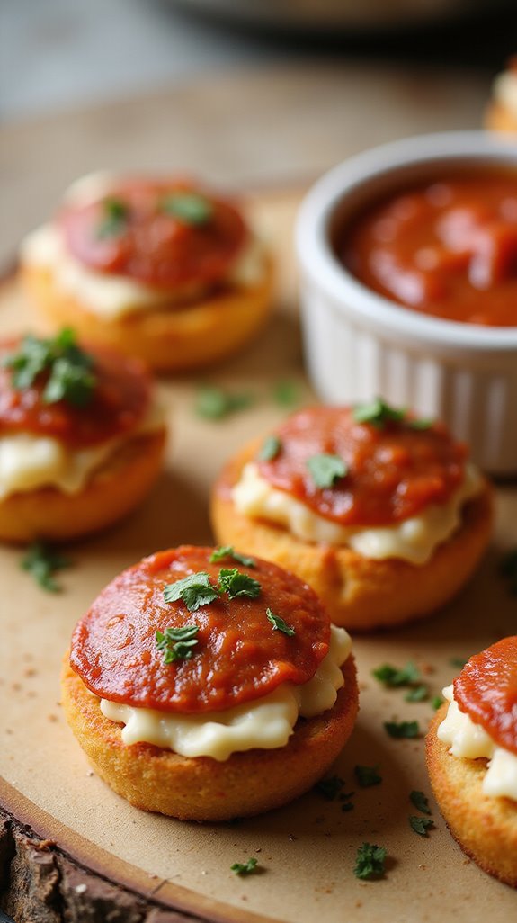 keto pepperoni snack bites