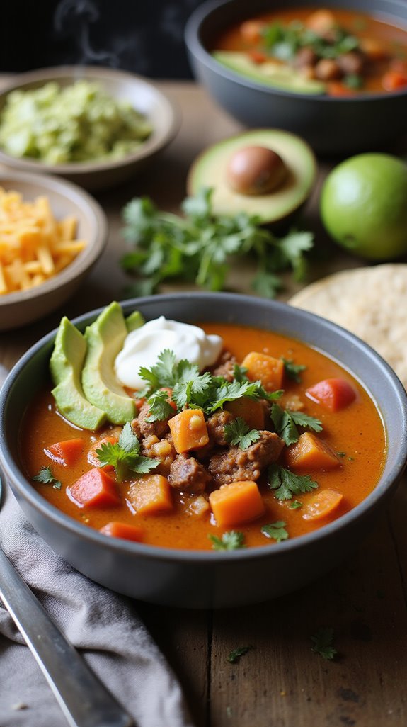 keto taco soup recipe