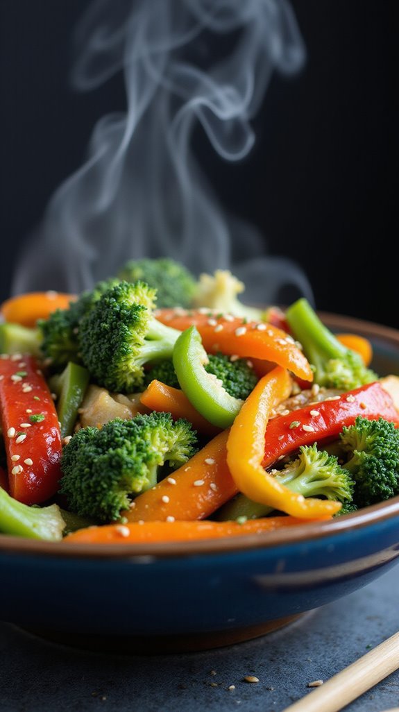 keto veggie stir fry delight