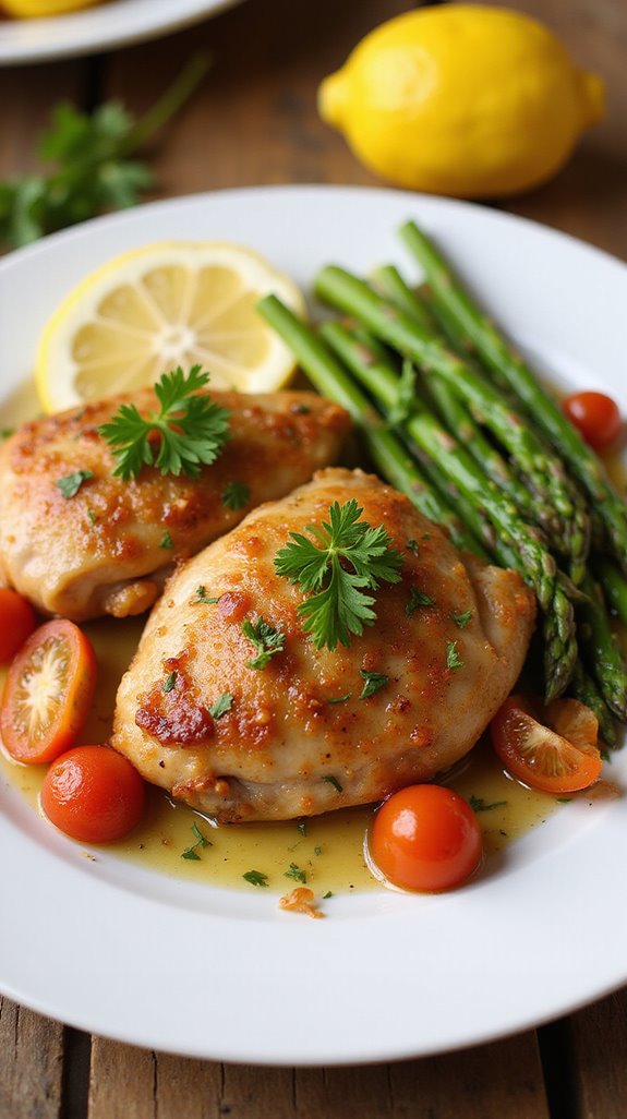 lemon garlic chicken recipe