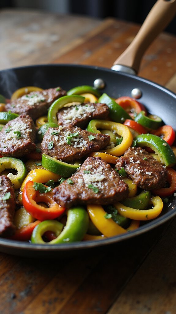 one pan keto beef delight